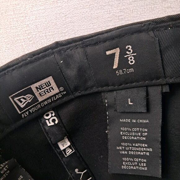 "TRASHED" Harley Davidson New Era 59Fifty Cap Hat Fitted s 7 3/8 Skull Punisher - Picture 11 of 13